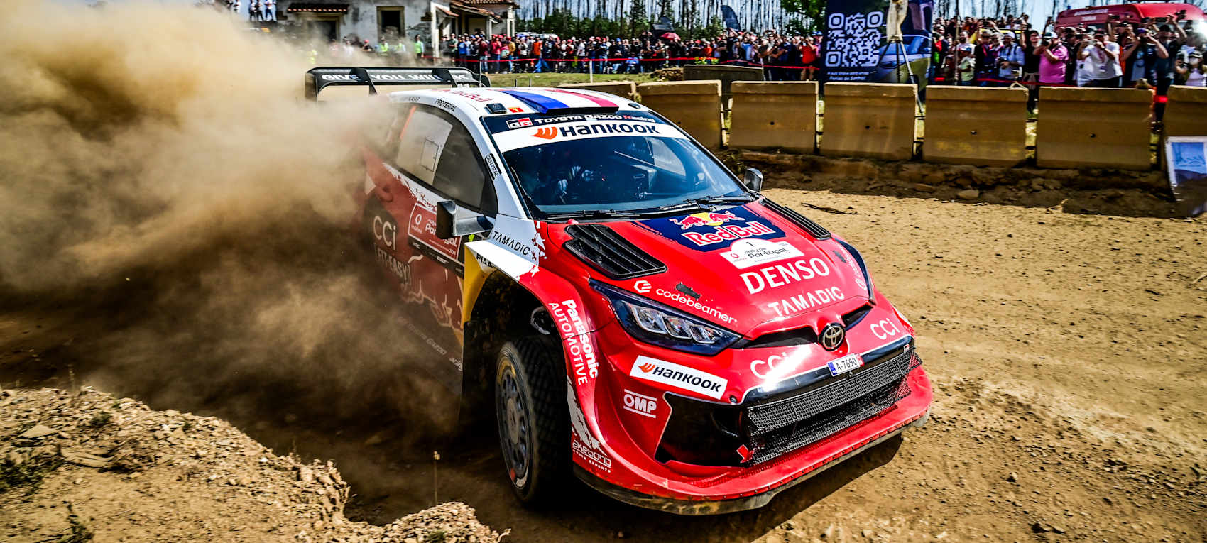 ogier lidera el rally de portugal tras un viernes 